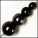 Solid Beads: Black Nickel (4 sizes)